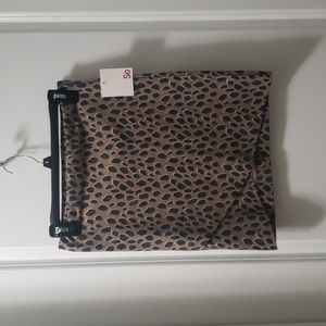 Leopard skirt size small